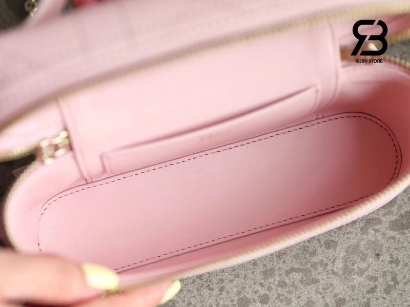Túi Dior Trianon Soft Vanity Mini Bag Soupir Pink Best Pháp sang trọng