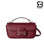 Túi Gucci Horsebit 1955 Soft Small Top-Handle Bag Ancora Red chính hãng đẹp