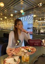 Túi Gucci Horsebit 1955 Soft Small Top-Handle Bag Ancora Red chi tiết 7