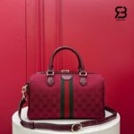 Túi Gucci Ophidia Medium Boston Bag Red GG Canvas 772061 Size 26CM chính hãng sang trọng