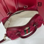 Túi Gucci Ophidia Medium Boston Bag Red GG Canvas 772061 Size 26CM Best Quality
