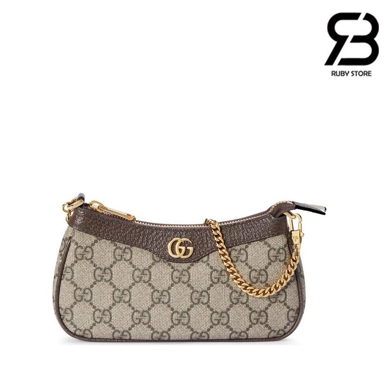 Túi Gucci Ophidia Mini Bag GG Beige Brown 764960 Size 19CM chính hãng, chất lượng cao