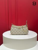 Túi Gucci Ophidia Mini Bag GG Beige White 764960 Size 19CM hàng hiệu sang trọng