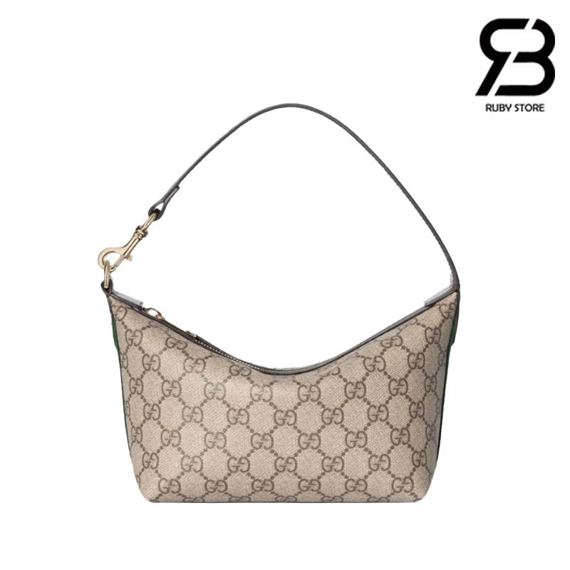 Túi Gucci Ophidia Mini Shoulder Bag Beige Brown GG Supreme 838477 Size 18CM chính hãng sang trọng