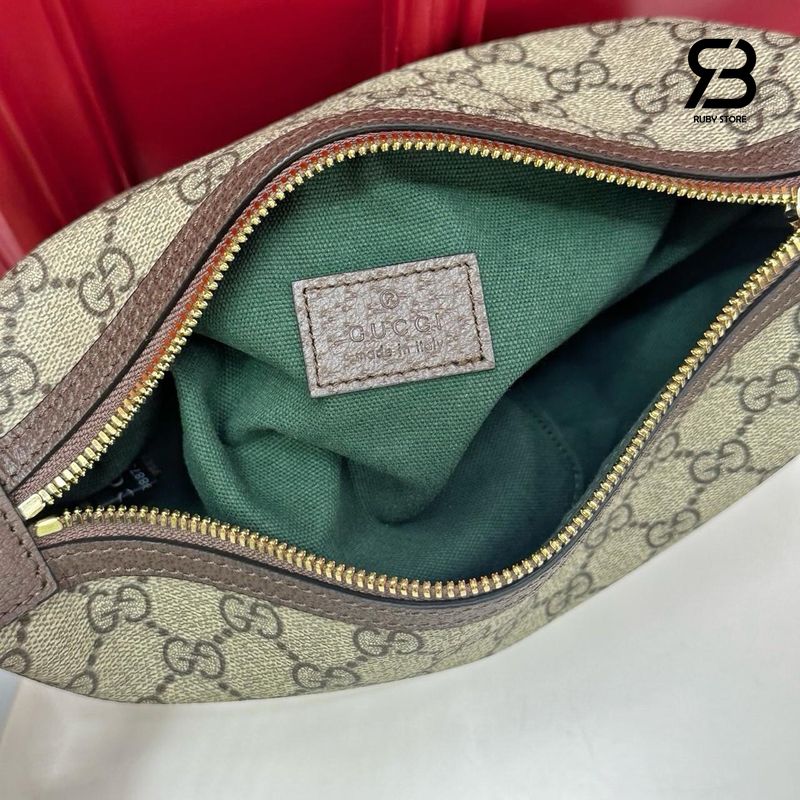 Túi Gucci Ophidia Mini Shoulder Bag Beige Brown GG Supreme 838477 Size 18CM cao cấp