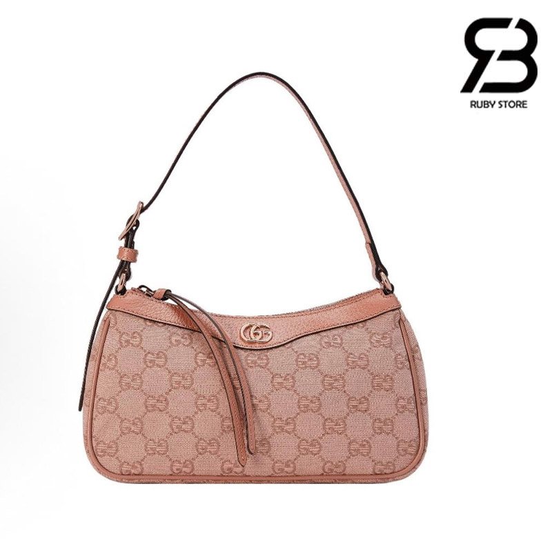 Túi Gucci Ophidia Small Shoulder Bag GG Pink 735145 Size 25CM chất lượng cao