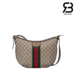 Túi Gucci Ophidia Small Shoulder GG Beige Brown 598125 Size 30 cao cấp