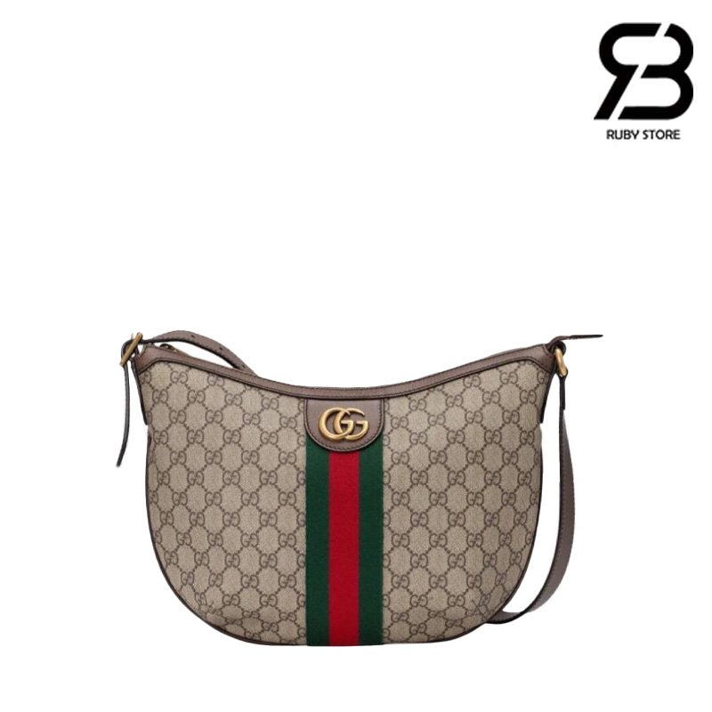 Túi Gucci Ophidia Small Shoulder GG Beige Brown 598125 Size 30 cao cấp