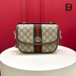 Túi Gucci Ophidia Small Top Handle Bag GG Beige Brown 836843 Size 20CM chính hãng