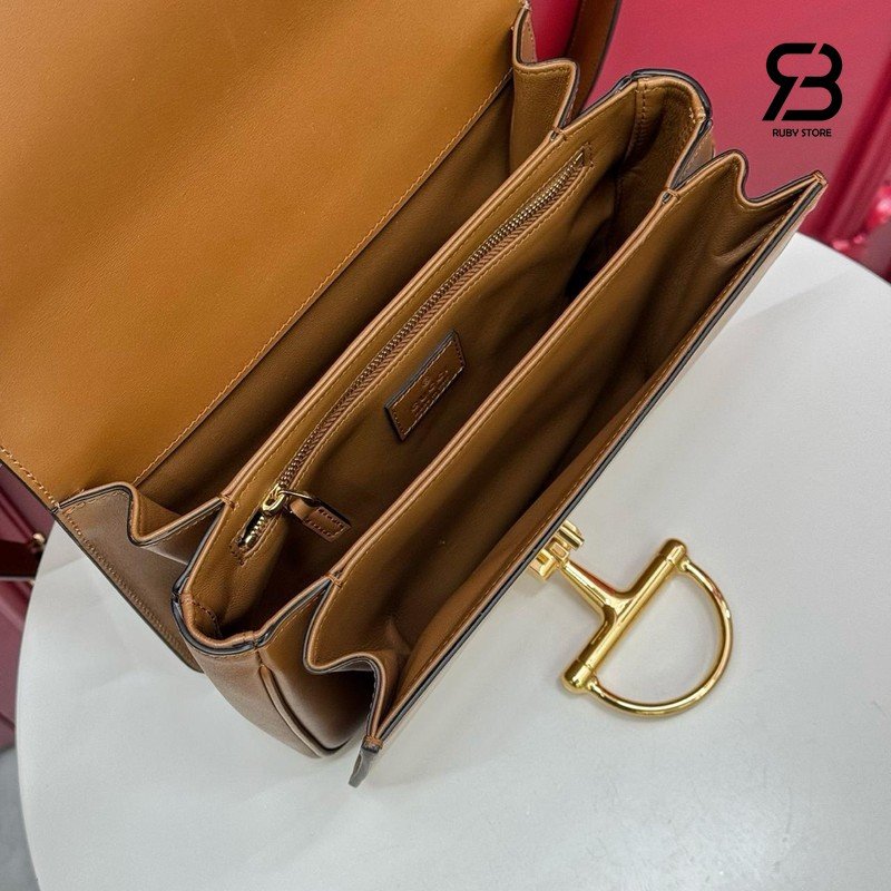 Túi Gucci Siena Small Shoulder Bag Brown Calfskin 846705 Size 22CM sang trọng và đẳng cấp