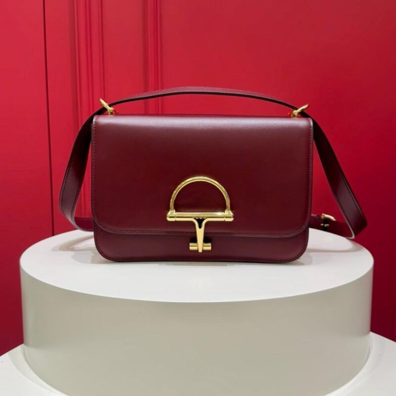 Túi Gucci Siena Small Shoulder Bag Red Calfskin 846705 Size 22CM cao cấp