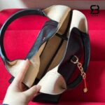 Túi Gucci Softbit Medium Shoulder Bag Black Grainy Leather 837467 Size 27CM