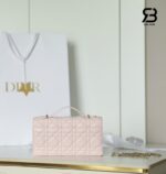 Túi My Dior Mini Bag with Bow Soupir Pink Lambskin cao cấp