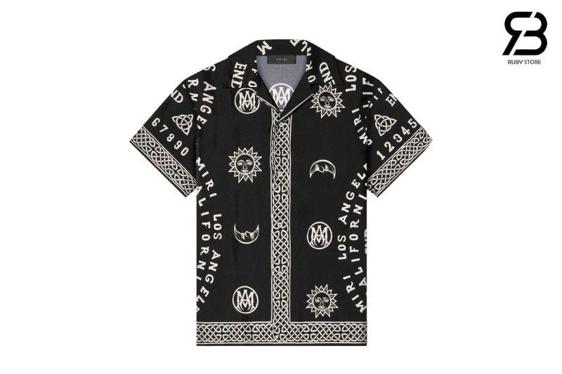 Áo Amiri Ouija Board-Print Bowling Shirt đẹp và phong cách