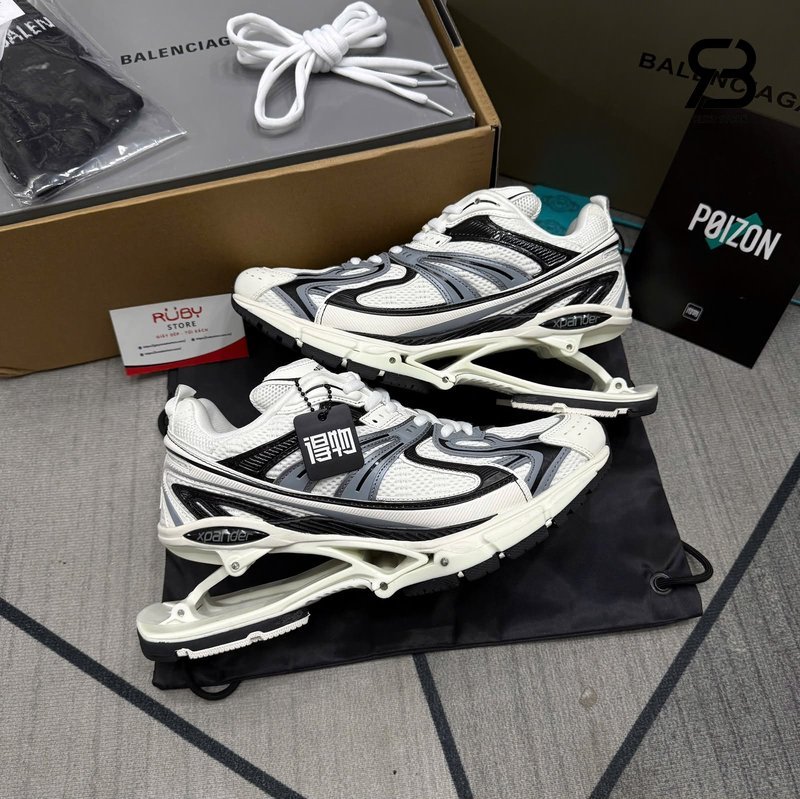 Giày Balenciaga X-Pander Off White Trắng Đen Xanh Best Quality, phong cách hiện đại.