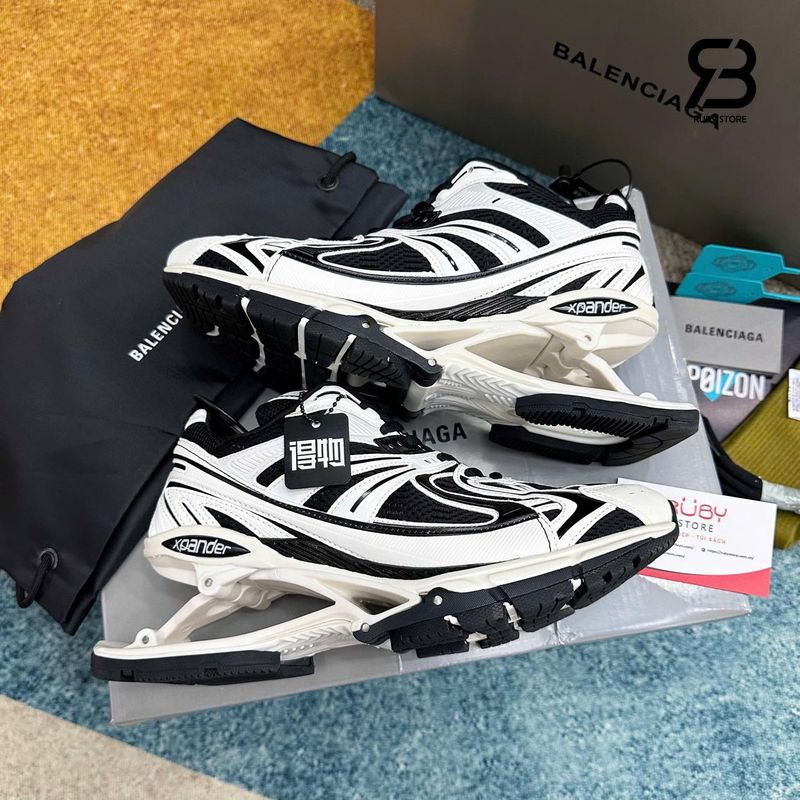 Giày Balenciaga X-Pander White Black Trắng Đen Best Quality, thiết kế thời thượng.