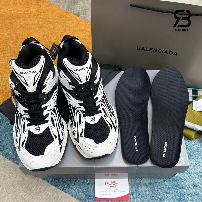 Giày Balenciaga X-Pander White Black Trắng Đen Best Quality với thiết kế độc đáo