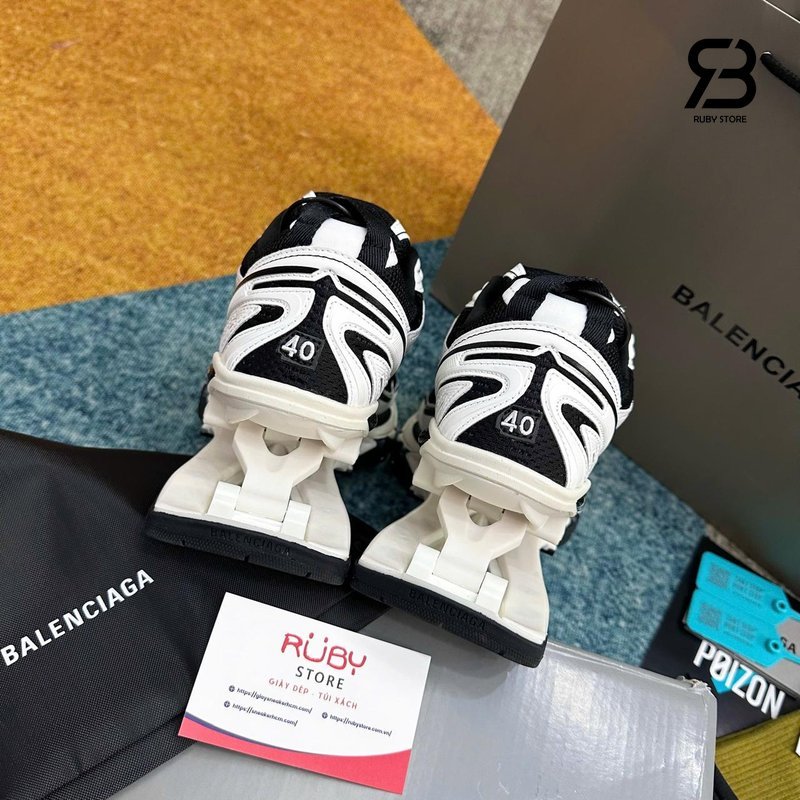 Giày Balenciaga X-Pander White Black Trắng Đen chất lượng cao