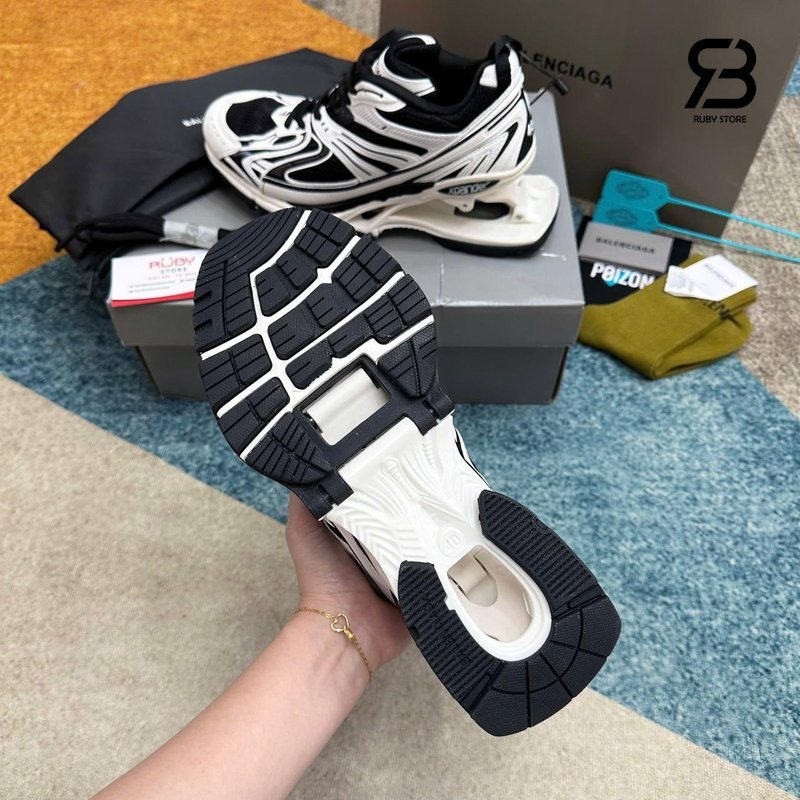 Giày Balenciaga X-Pander White Black Trắng Đen Best Quality sang trọng