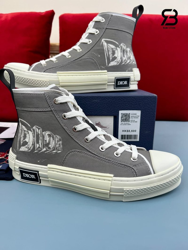 Giày Dior B23 High Top AsteroDior Beige chất lượng tốt nhất