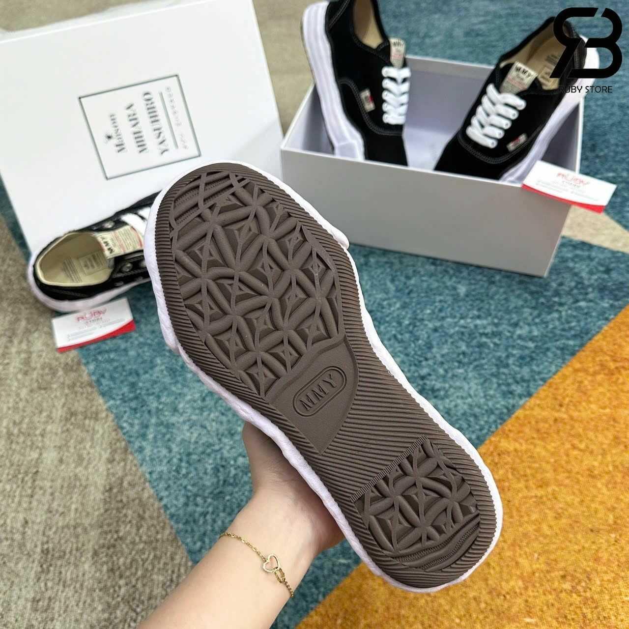 Giày Maison MMY Peterson OG Sole Sneakers Black Đen chính hãng, thời trang