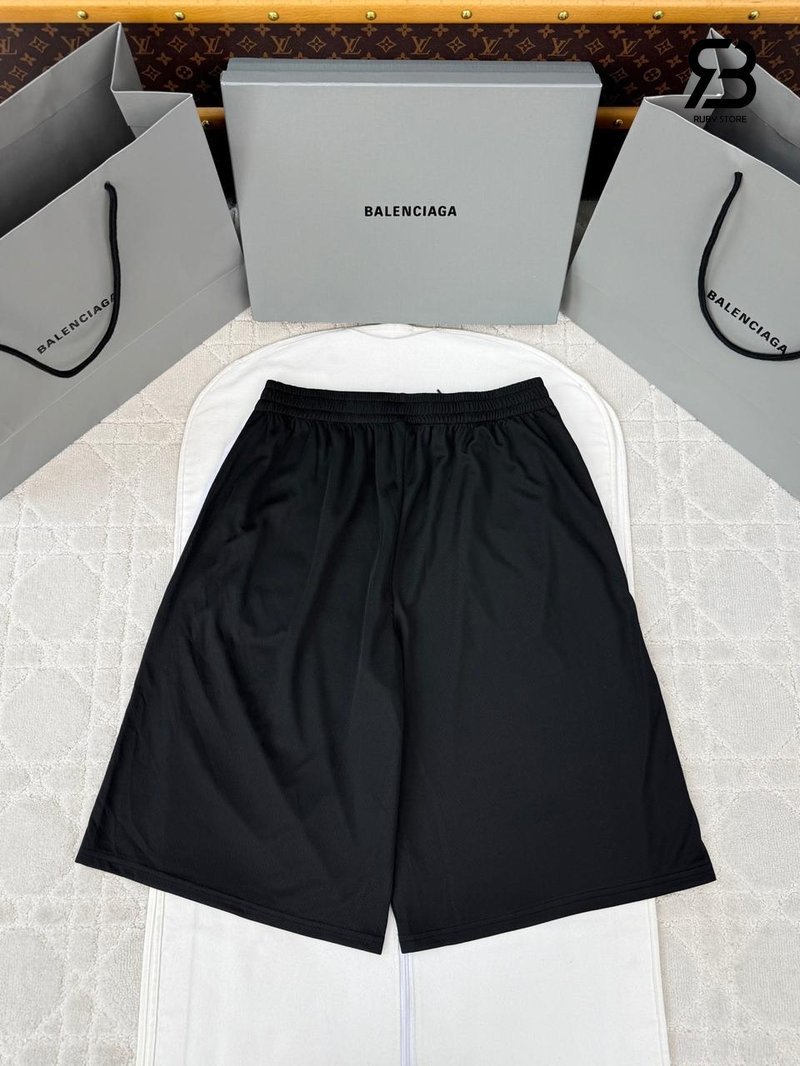 Quần Áo Balenciaga x NBA Oversized T-shirt Black Best Quality, phong cách thời thượng