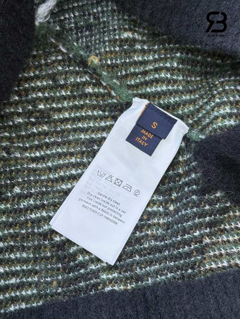 Áo Khoác Len LV Monogram Highlands 1AKLVW Best Quality, thiết kế tinh tế và sang trọng