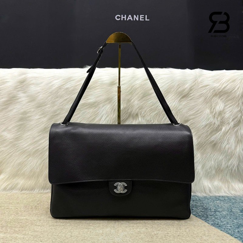 Túi Chanel Maxi Flap Bag Black Màu Đen 38CM Best Pháp sang trọng