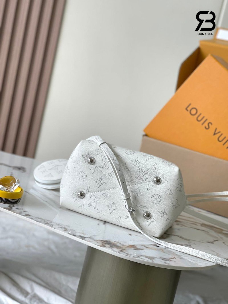 Túi LV Bella Bag M11841 White Mahina Calfskin cao cấp sang trọng