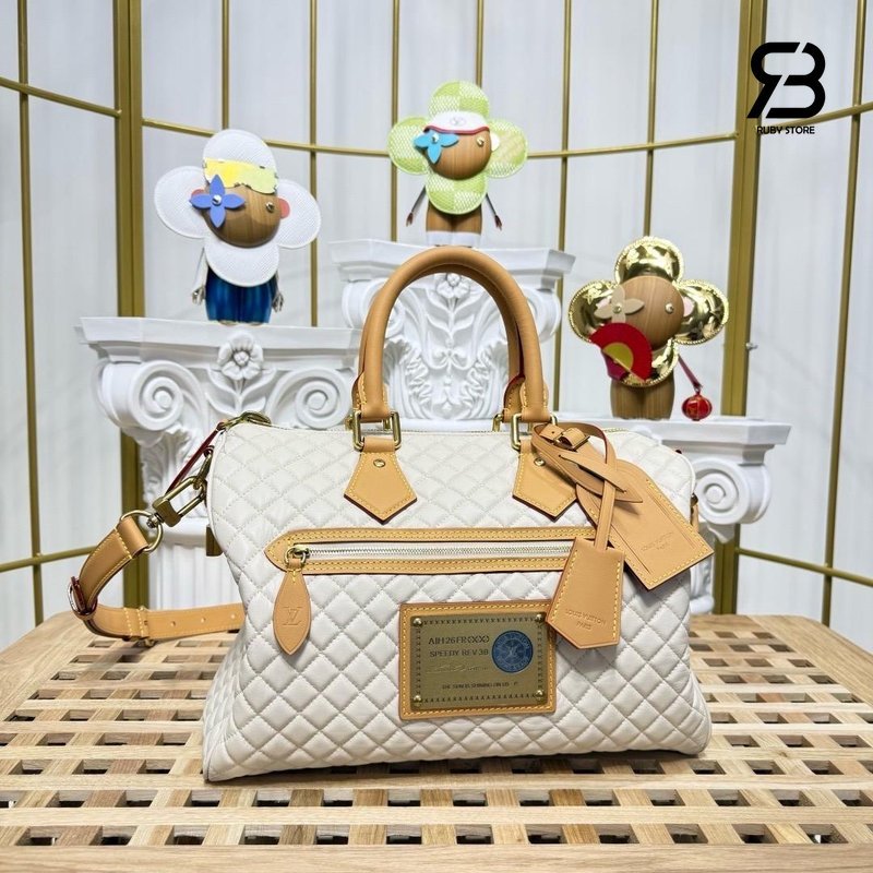 Túi LV Speedy P9 Bandoulière 30 Reversible M2A408 Monogram Green Dew sang trọng